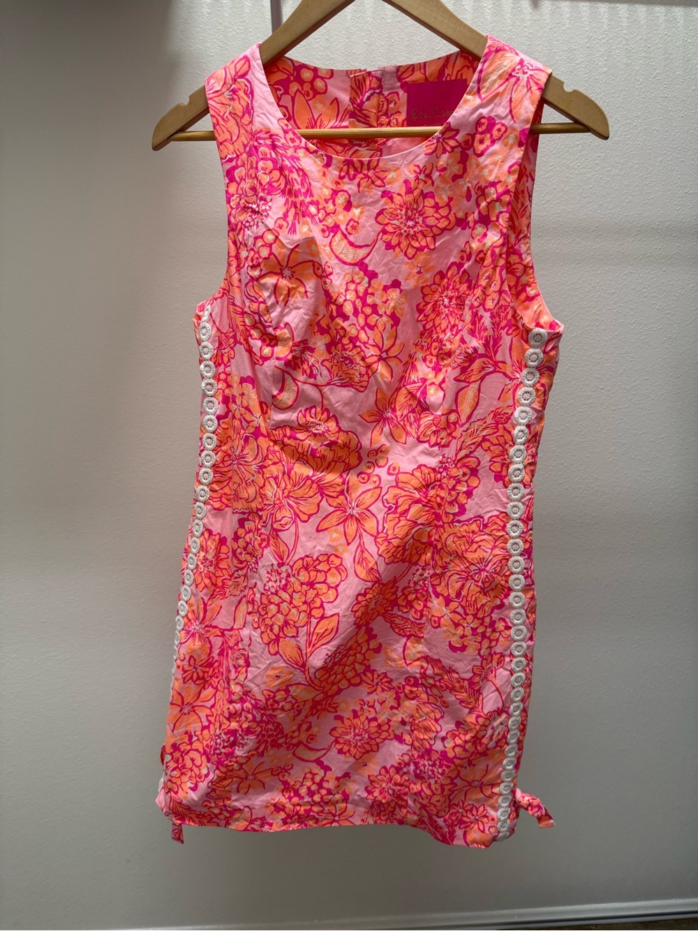 Lilly Pulitzer Pink & Orange Floral Dress